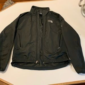 The North Face Black Windbreaker (women's medium)